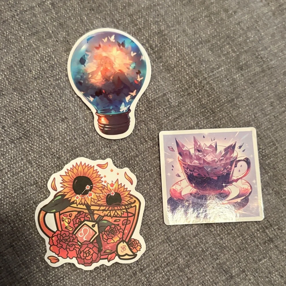 Colorful Abstract Sticker Set - Picture 2 of 4